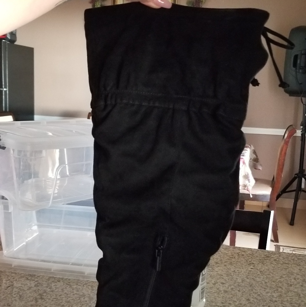 Black boots